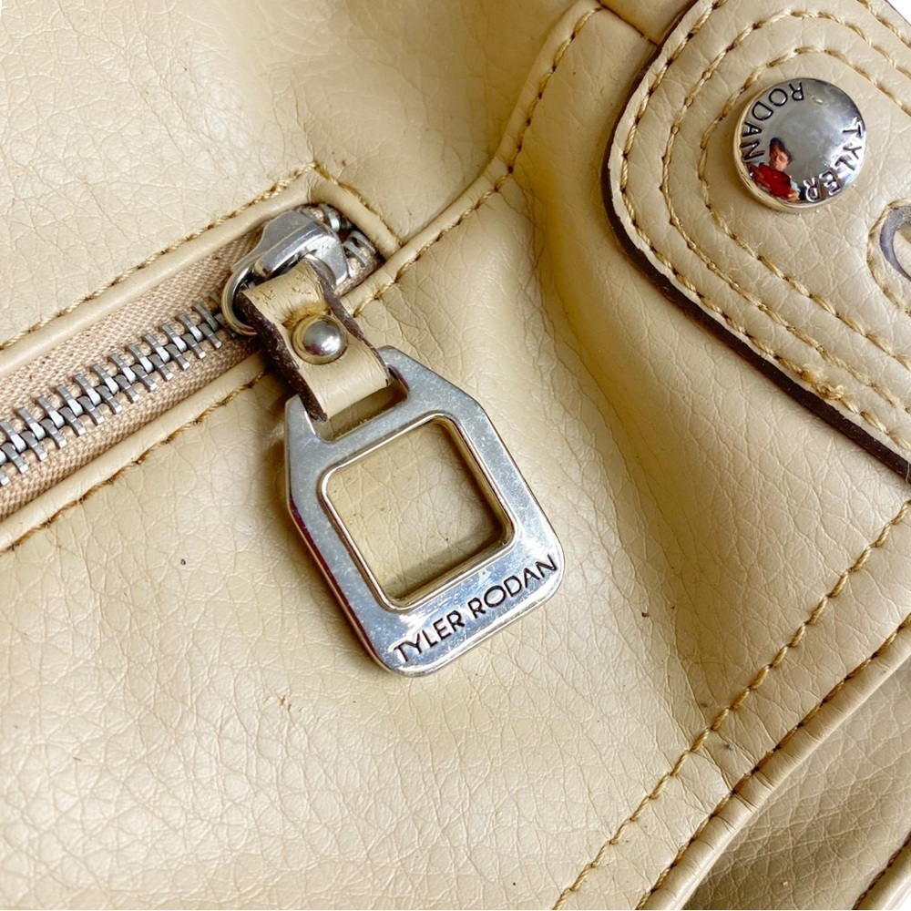 Tyler Rodman Beige Shoulder Bag Purse​ - Picture 2 of 5